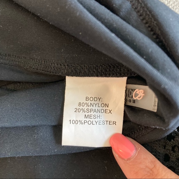 👖House of CB Mesh Spandex Pants in Black 👖 - Picture 3 of 6